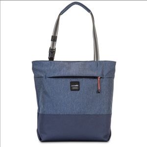Pacsafe Slingsafe LX250 Anti-Theft Tote, Denim